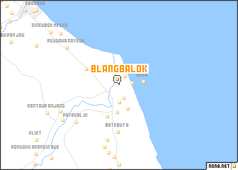 map of Blangbalok