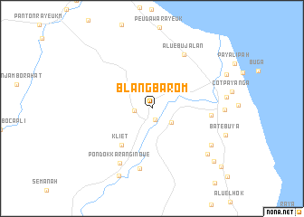 map of Blangbarom