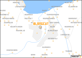 map of Blangcut