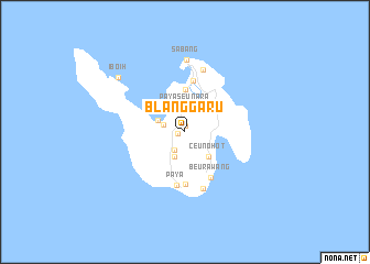 map of Blang Garu