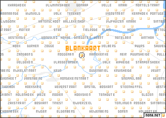 map of Blankaart