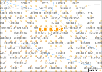 map of Blankelaar