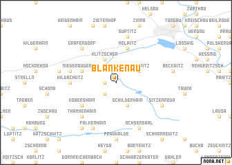 map of Blankenau