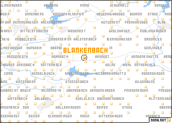 map of Blankenbach