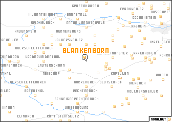 map of Blankenborn