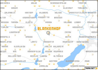 map of Blankenhof