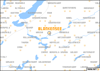 map of Blankensee