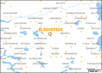 map of Blankensee