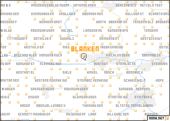 map of Blanken