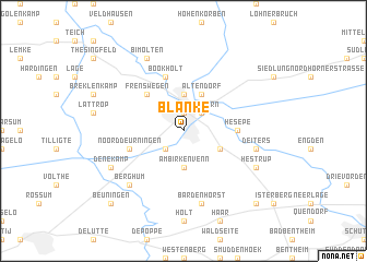 map of Blanke