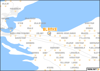 map of Blanke