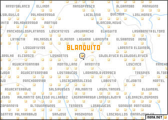 map of Blanquito