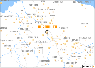 map of Blanquito