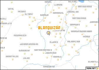 map of Blanquizar