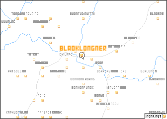 map of Blao Klong Ner