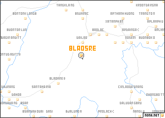 map of Blao Srê