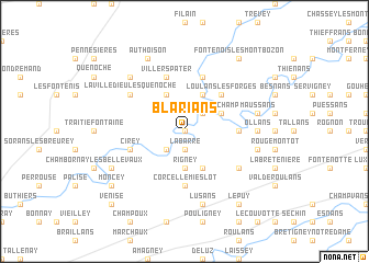 map of Blarians