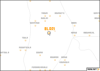 map of Blari