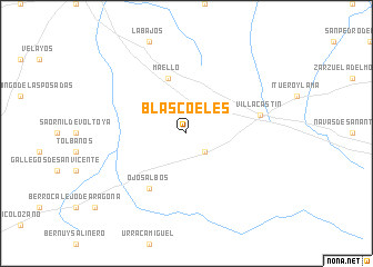 map of Blascoeles