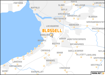 map of Blasdell