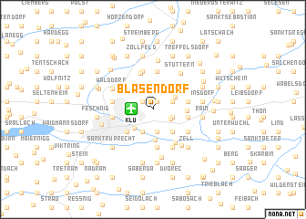 map of Blasendorf