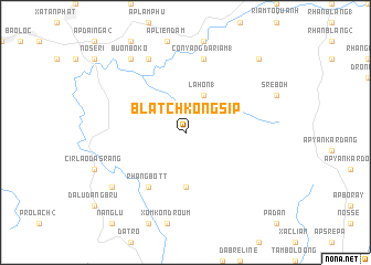 map of B\