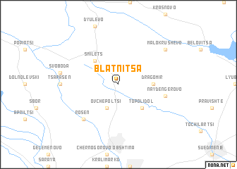 map of Blatnitsa