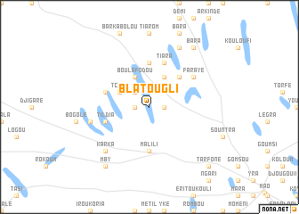 map of Blatougli