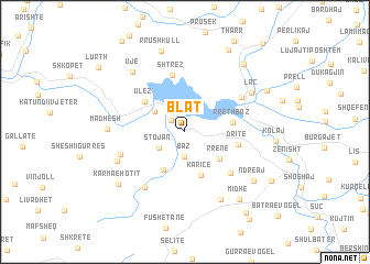 map of Blat