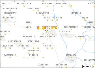 map of Blautanya