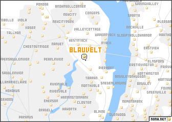 map of Blauvelt