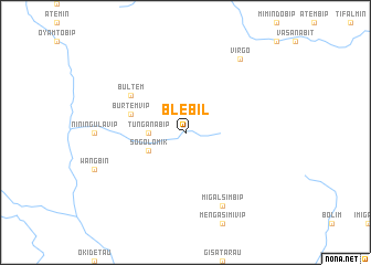 map of Blebil