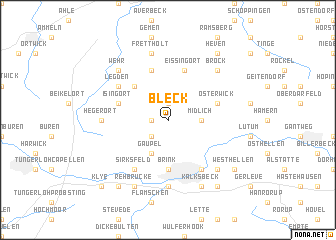 map of Bleck