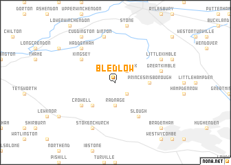 map of Bledlow