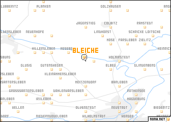 map of Bleiche