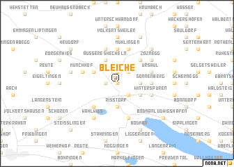 map of Bleiche