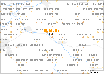 map of Bleiche