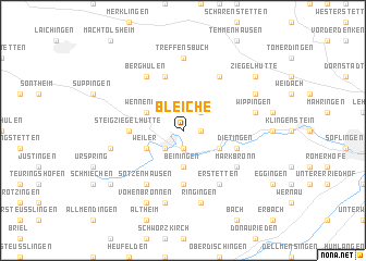 map of Bleiche