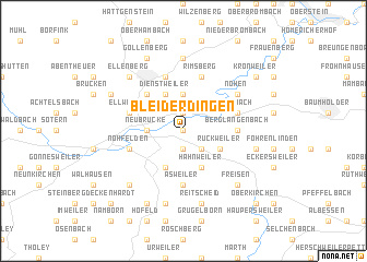 map of Bleiderdingen