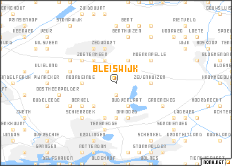 map of Bleiswijk