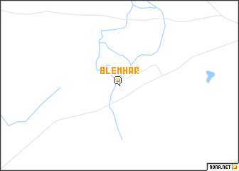 map of Blemhar