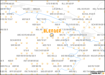 map of Blender