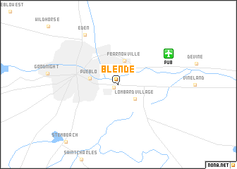map of Blende