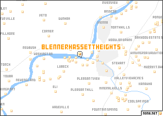 map of Blennerhassett Heights