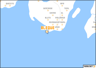 map of Bleque