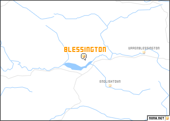 map of Blessington