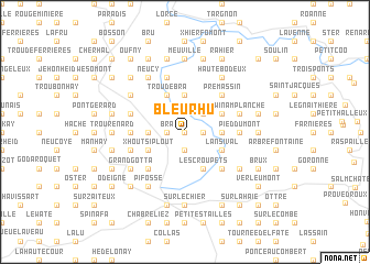 map of Bleurhu