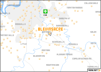 map of Blevins Acre