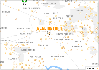 map of Blevinstown