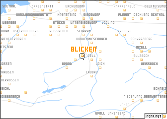 map of Blicken